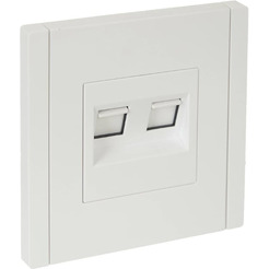Розетка компьютерная IEK Forte&Piano FP-KT20-O-1-K01