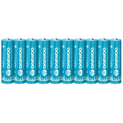 Батарейка Daewoo Heavy Duty Shrink AA 10 шт. 5042131