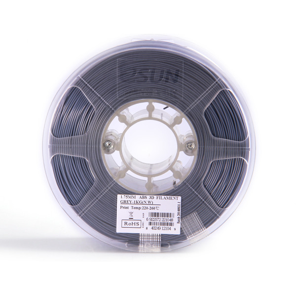 Пластиковая нить ESUN ABS 1.75 мм grey