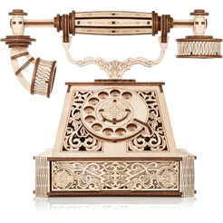 Механическая модель в виде конструктора EWA Ретро Телефон