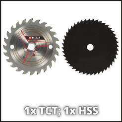 Циркулярная пила Einhell TE-CS 18/89 Li - Solo (4331100) без АКБ и ЗУ