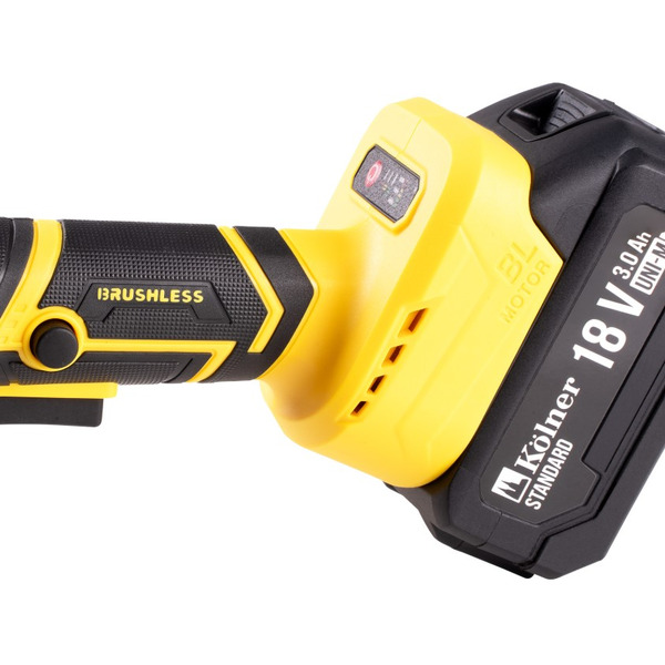 Угловая шлифмашина Kolner KAG 18-125BL-2K (8020700033)