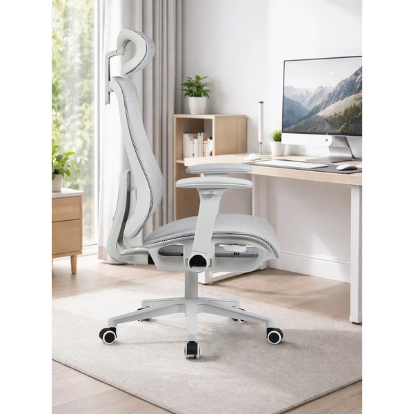 Офисное кресло myroo Office Pulse Grey/White (XT-1099-GW)