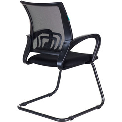 Кресло Бюрократ CH-695N-AV/B/TW-11 (черный/черный, TW-01/TW-11)