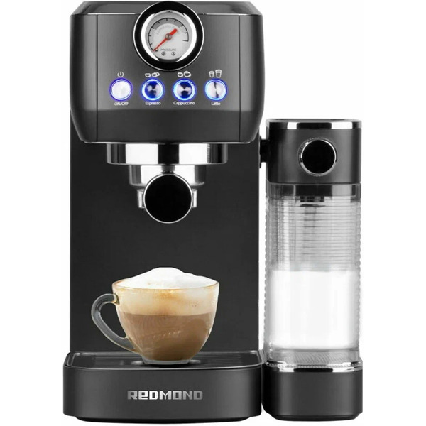 Кофеварка Redmond CM702 (черный/хром)