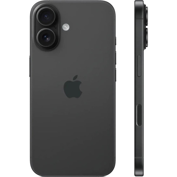Смартфон Apple iPhone 16 128GB Black (MYE73HN/A)