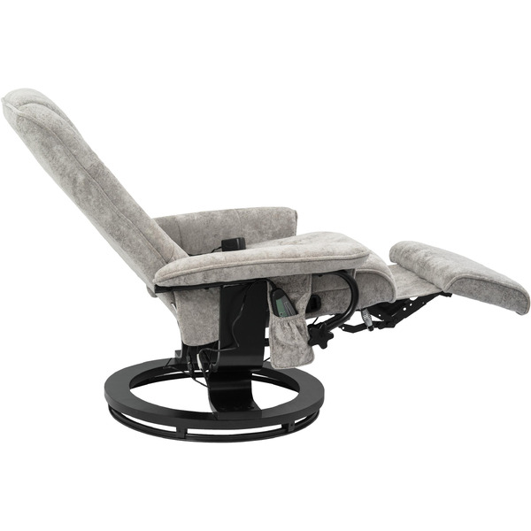 Массажное кресло Calviano 23 (серый плюш)