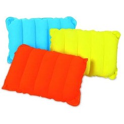 Надувная подушка Bestway Flocked Air Travel Pillow 67485