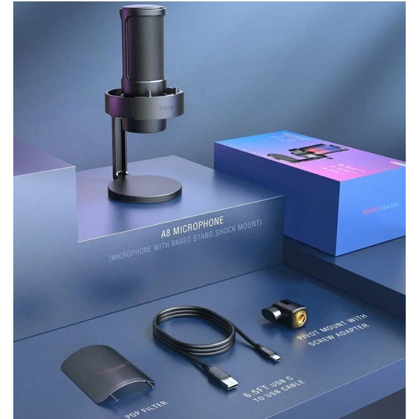 Микрофон FIFINE A8 (черный)