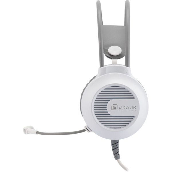 Наушники с микрофоном Oklick HS-L300G (белый)
