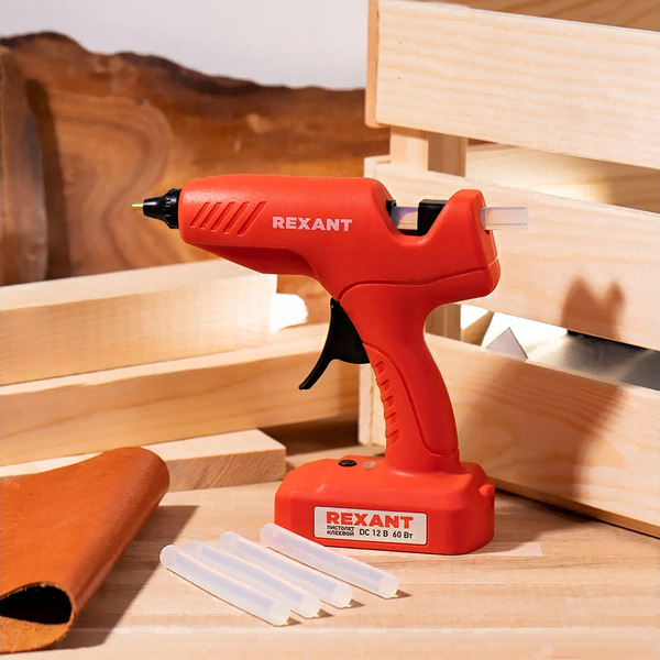 Термоклеевой пистолет Rexant 12-1553