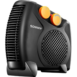 Тепловентилятор Sonnen FH06 457781 (черный/оранжевый)
