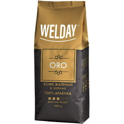 Кофе в зернах Welday ORO, 1000 г