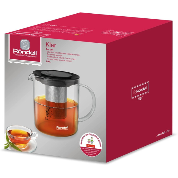 Заварочный чайник Rondell Klar RDS-1233
