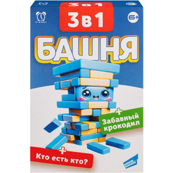 Настольная игра Dream Makers Башня. Забавный крокодил. Кто есть кто? 2313C