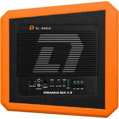 Корпусной активный сабвуфер DL Audio Piranha 10A Orange V.3
