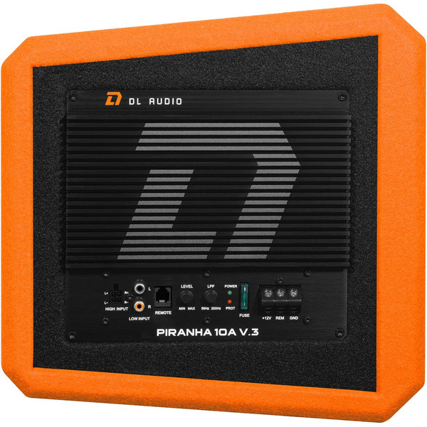Корпусной активный сабвуфер DL Audio Piranha 10A Orange V.3