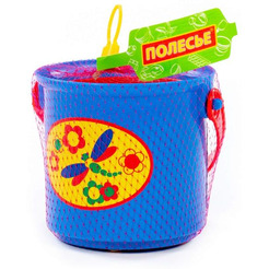 Пирамидка Полесье Занимательная пирамидка 3 (11 элементов, в сеточке)