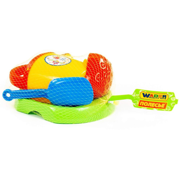 Игровой набор Полесье №403 (сито, совок, формочки, лейка)