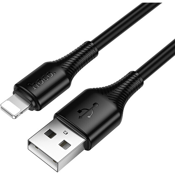 Кабель Hoco X120 USB Type-C - Lightning (1 м, черный)