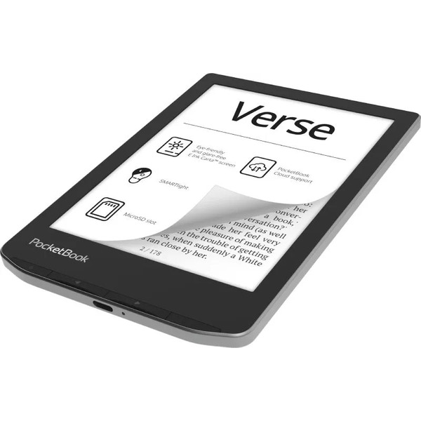 Электронная книга PocketBook 629 Verse Mist Grey (PB629-M-CIS)