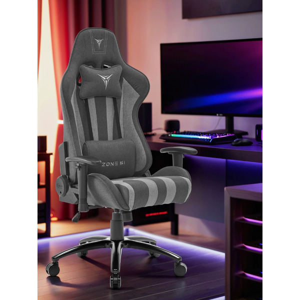 Игровое кресло Zone 51 Gravity X-Weave Grey Z51-GRF-GY