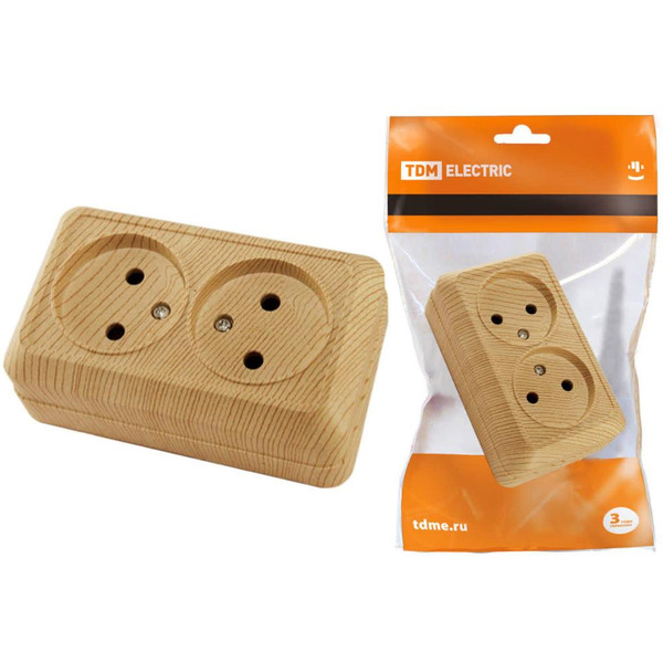 Розетка TDM Electric Ладога SQ1801-0412