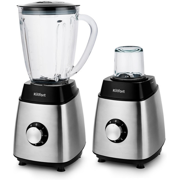 Блендер Kitfort КТ-1341-1 серебристый металлик