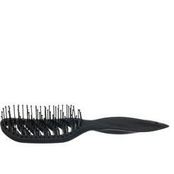Щетка для укладки вогнутая продувная DEWAL BR69539 black