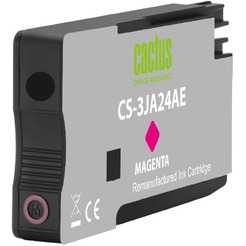 Картридж струйный Cactus CS-3JA24AE 963 пурп.пигм. (11мл) для HP OfficeJet 9010/9012/9013/9014/9015/9016/9019/9020/9025