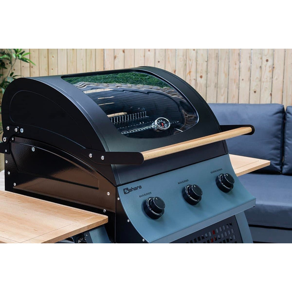 Газовый гриль Sahara S350 3B BBQ Smokey Teal