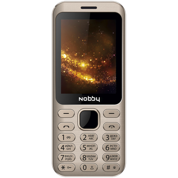 Мобильный телефон NOBBY 320 (золотистый)