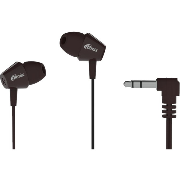 Наушники RITMIX RH-011 (коричневый)