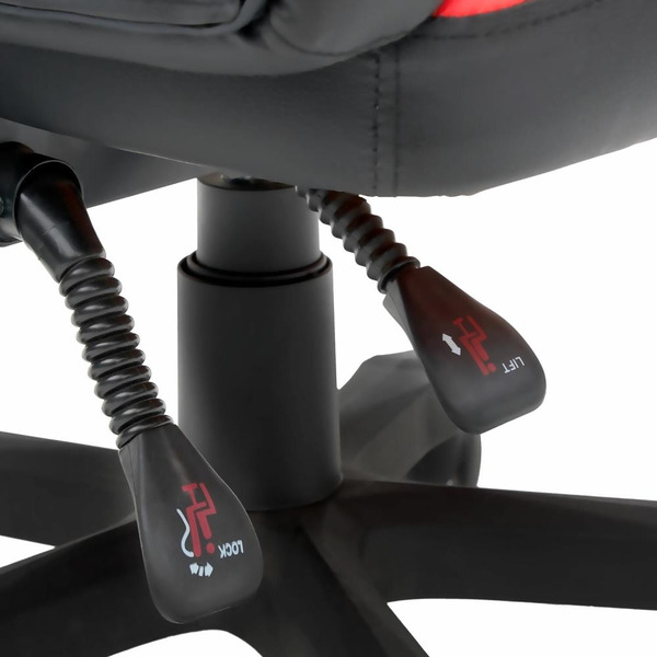 Кресло Cromex GM-105 532957 (черный/красный)