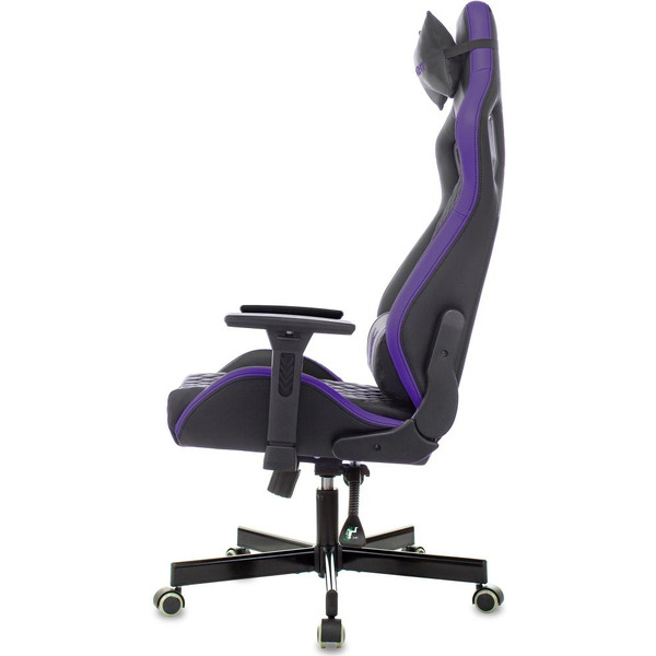 Кресло игровое Knight Outrider (1685571) черный/фиолетовый