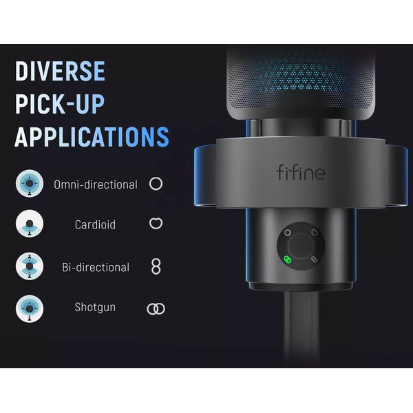 Микрофон FIFINE A9 (черный)