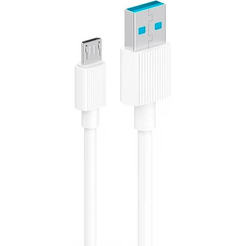 Кабель Celebrat CB-09 Micro USB (1м, белый)
