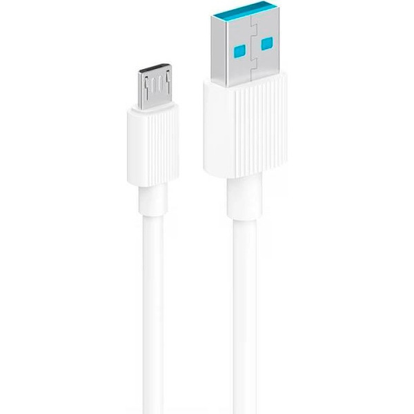 Кабель Celebrat CB-09 Micro USB (1м, белый)
