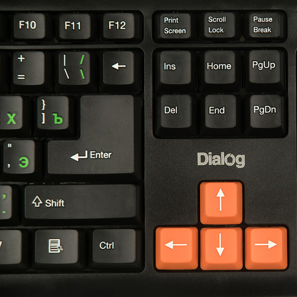 Клавиатура Dialog Standart KS-020U Black