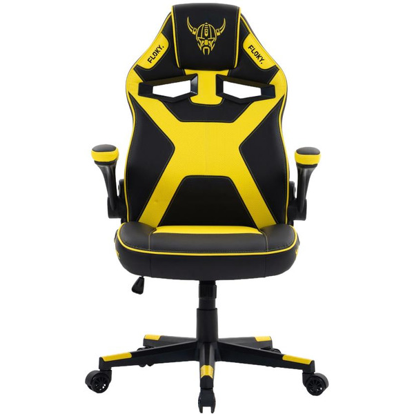Кресло компьютерное FLOKY Asgard Yellow-Black