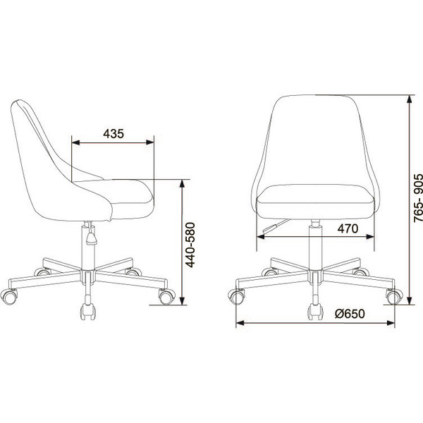 Кресло Бюрократ CH-340M (бордовый)