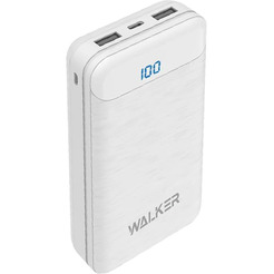 Внешний аккумулятор WALKER WB-525 белый
