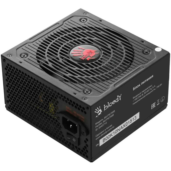 Блок питания A4Tech Bloody BD-PS750B