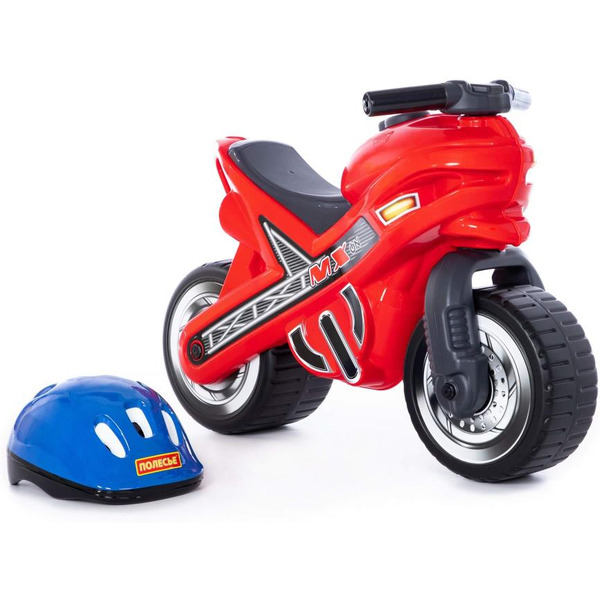 Каталка Полесье МХ со шлемом 46765