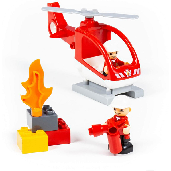 Конструктор Полесье 77516 Пожарная станция