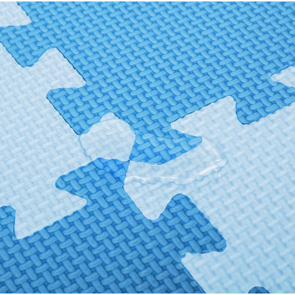 Коврик-пазл Юнландия 9 элементов 30х30см 664662