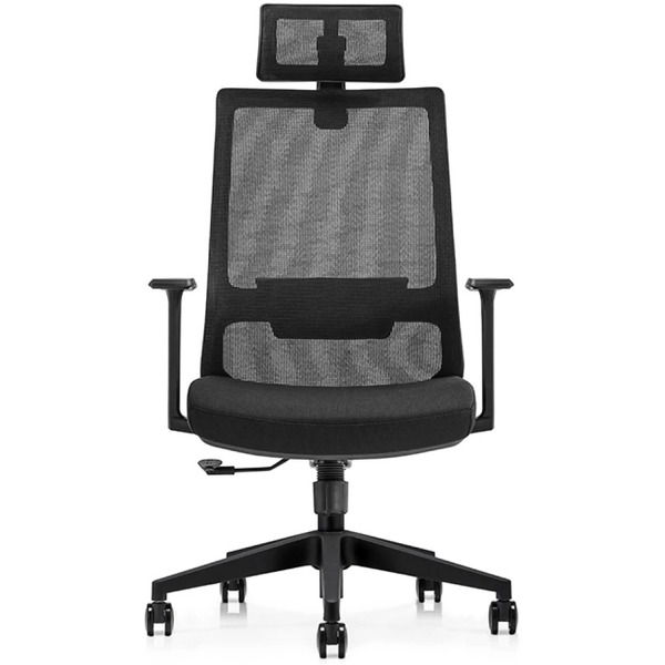 Кресло офисное SITUP MADRID A BLACK PL (сетка Black / Black)