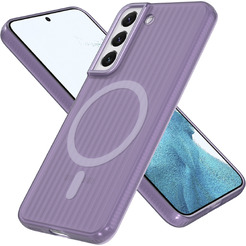 Задняя накладка CASE Translucent Strip Samsung Galaxy S22, фиолетовый