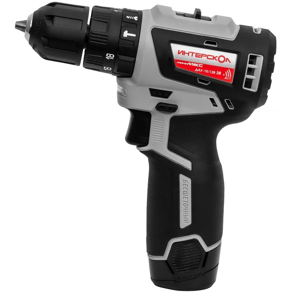 Дрель-шуруповерт Интерскол ДАУ-10/12В (767.2.2.45)