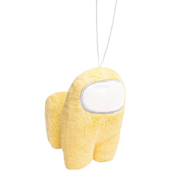 Мягкая игрушка-брелок FANCY "Амонг Ас" (Among Us), желтая, 10 см AMOZH0U